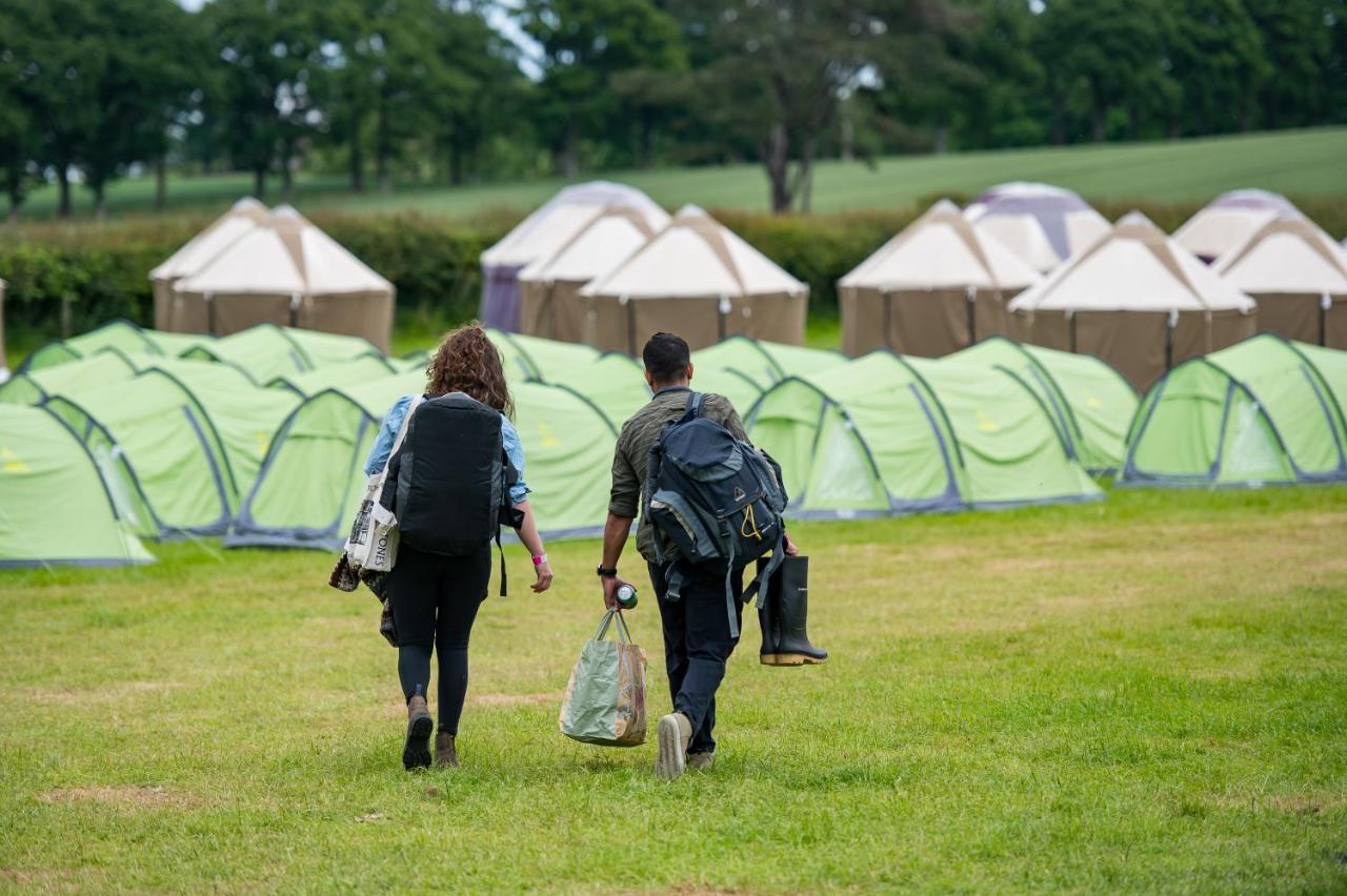 Hotel Festival Yurts Hay-On-Wye Exterior foto