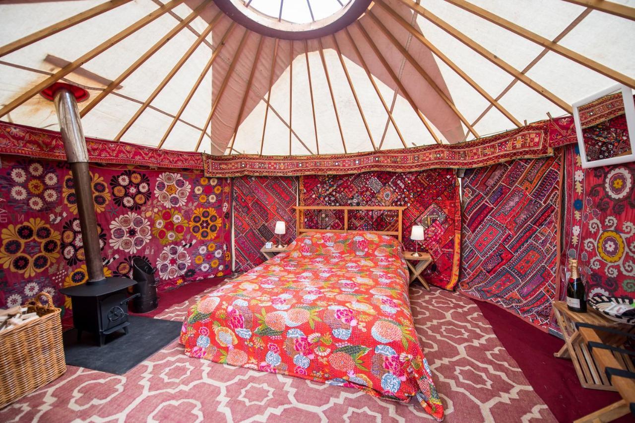 Hotel Festival Yurts Hay-On-Wye Exterior foto