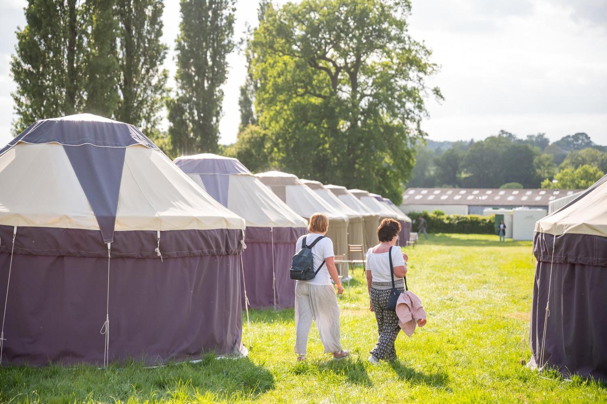 Hotel Festival Yurts Hay-On-Wye Exterior foto