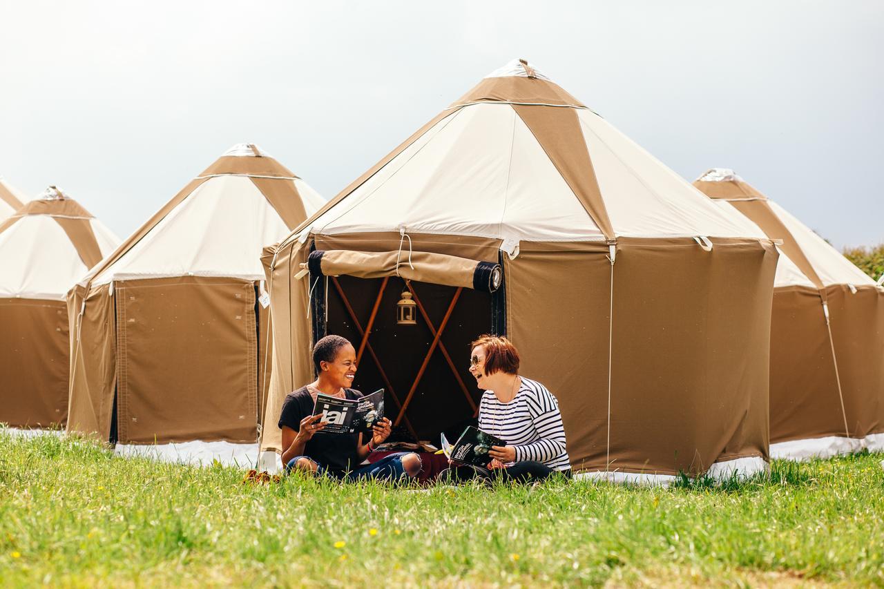 Hotel Festival Yurts Hay-On-Wye Exterior foto