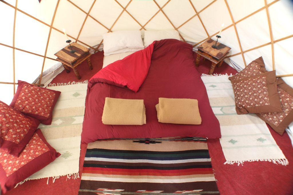 Hotel Festival Yurts Hay-On-Wye Exterior foto