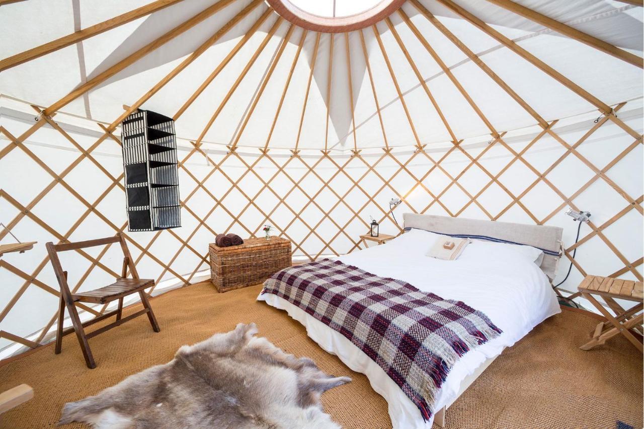 Hotel Festival Yurts Hay-On-Wye Exterior foto